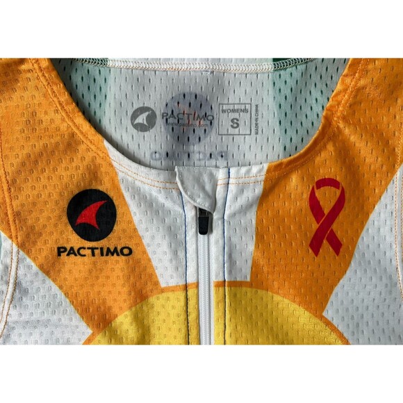 Pactimo Women's Sleeveless Zip Front Mesh Cargo Cycling Top  XS  Sports Graphics - Picture 6 of 10